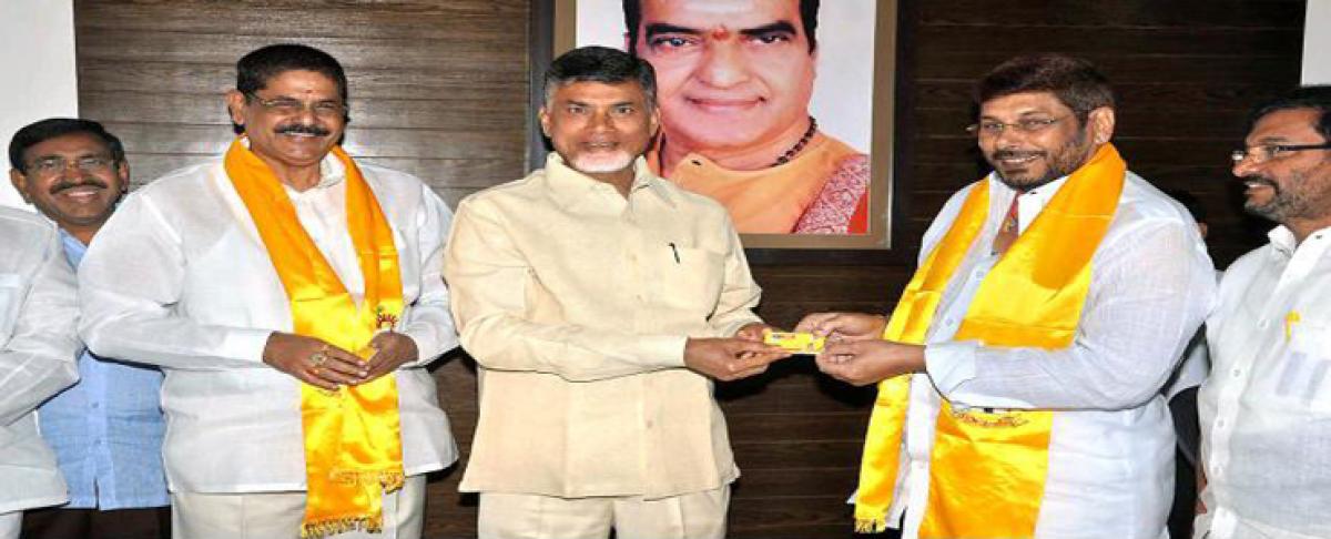 Anam Brothers join TDP officially